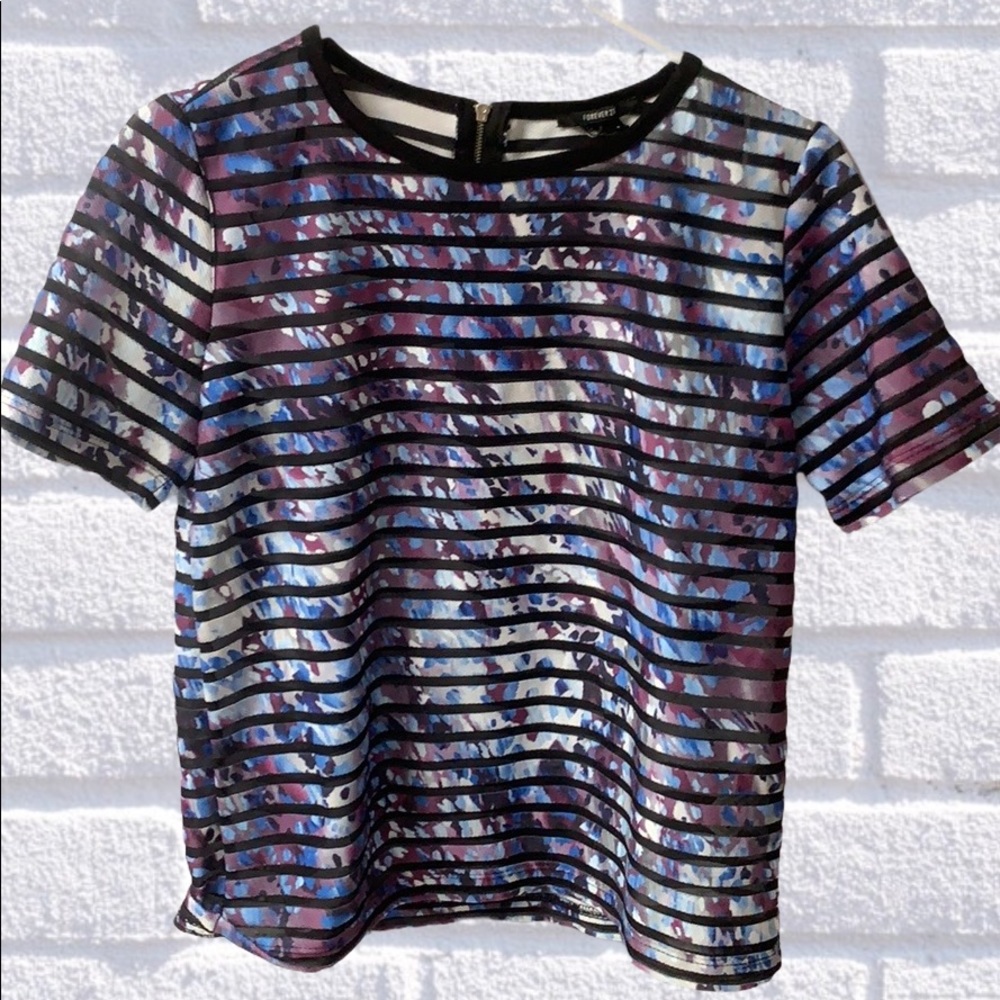 Forever 21 Colorsplash tee